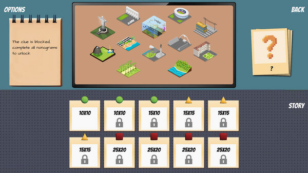 Игра SherloCAT Nonogram Rio, скриншот