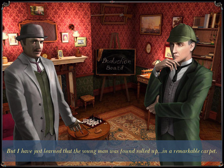 Игра Sherlock Holmes: The Mystery of the Persian Carpet, скриншот