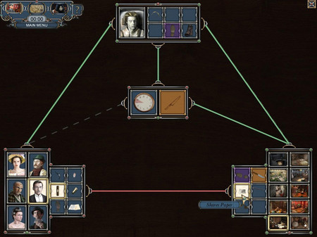 Игра Sherlock Holmes: The Mystery of the Persian Carpet, скриншот