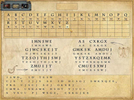 Игра Sherlock Holmes: The Mystery of the Persian Carpet, скриншот