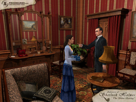 Игра Sherlock Holmes: The Silver Earring, скриншот