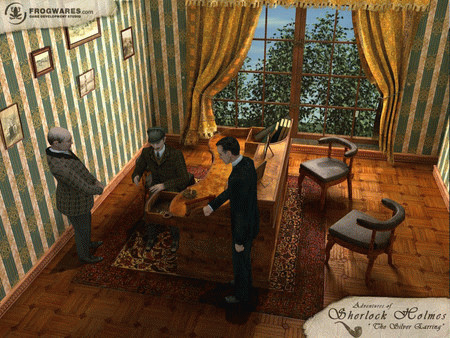 Игра Sherlock Holmes: The Silver Earring, скриншот