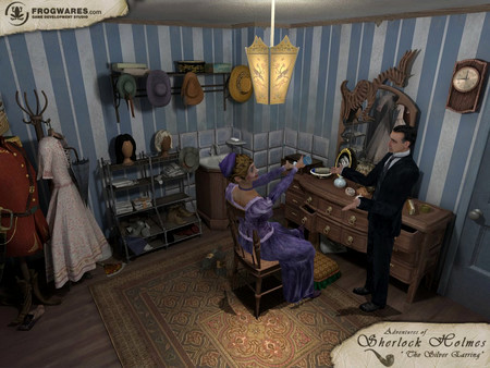Игра Sherlock Holmes: The Silver Earring, скриншот