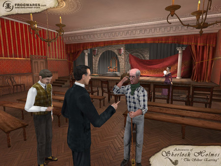 Игра Sherlock Holmes: The Silver Earring, скриншот