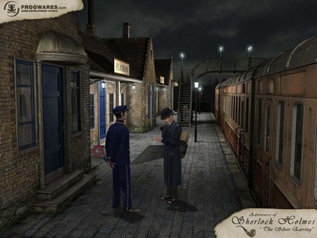 Игра Sherlock Holmes: The Silver Earring, скриншот