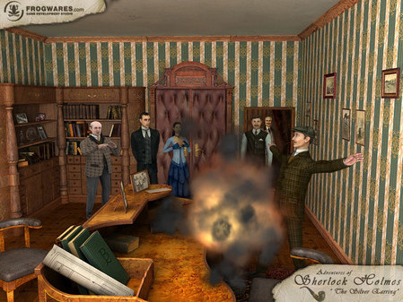 Игра Sherlock Holmes: The Silver Earring, скриншот