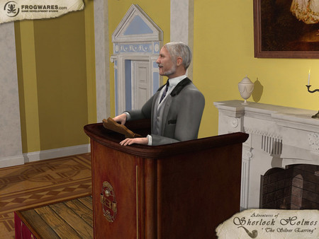 Игра Sherlock Holmes: The Silver Earring, скриншот