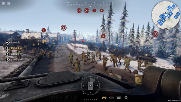 Игра Sherman Commander, скриншот