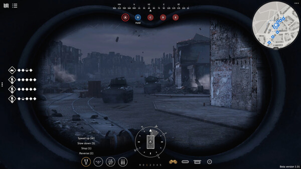 Игра Sherman Commander, скриншот