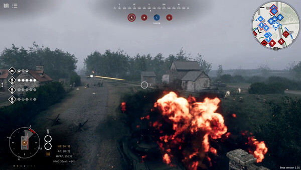 Игра Sherman Commander, скриншот