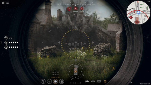 Игра Sherman Commander, скриншот
