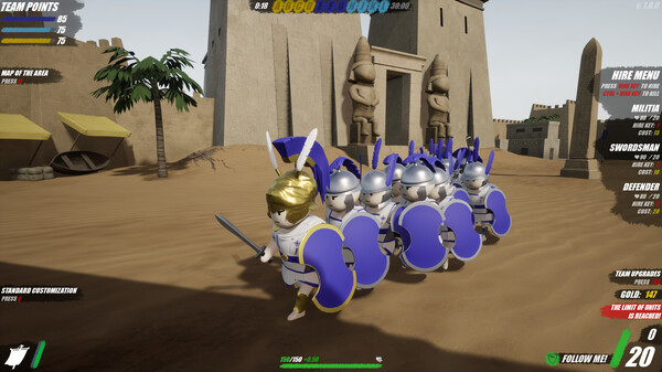 Игра Shieldwall, скриншот