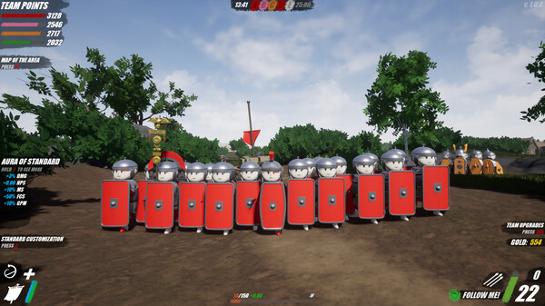 Игра Shieldwall, скриншот