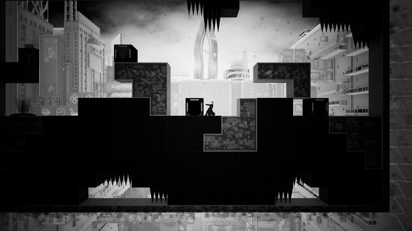 Игра Shift Quantum - A Cyber Noir Puzzle Platformer, скриншот