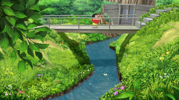Игра Shin chan: Me and the Professor on Summer Vacation The Endless Seven-Day Journey, скриншот