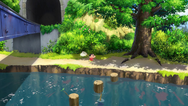Игра Shin chan: Me and the Professor on Summer Vacation The Endless Seven-Day Journey, скриншот