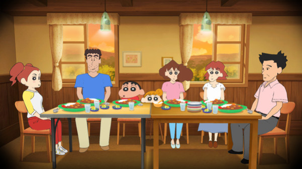Игра Shin chan: Me and the Professor on Summer Vacation The Endless Seven-Day Journey, скриншот
