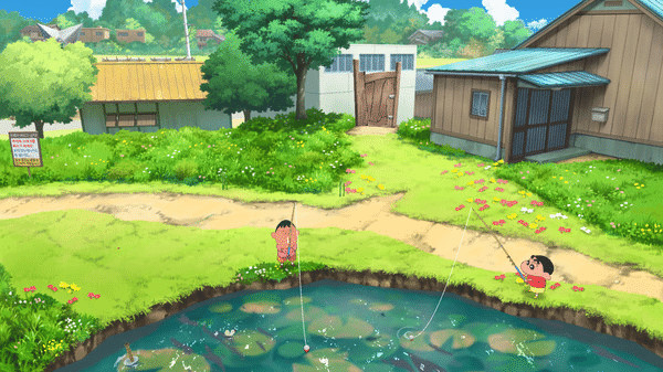Игра Shin chan: Me and the Professor on Summer Vacation The Endless Seven-Day Journey, скриншот