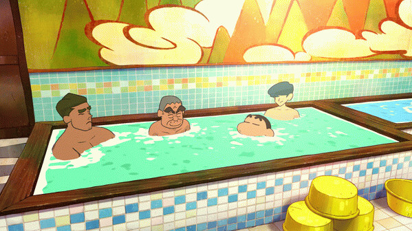 Игра Shin chan: Shiro and the Coal Town, скриншот