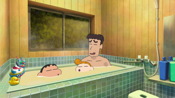 Игра Shin chan: Shiro and the Coal Town, скриншот