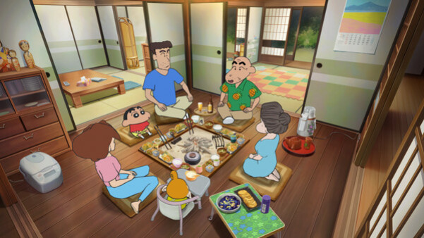 Игра Shin chan: Shiro and the Coal Town, скриншот