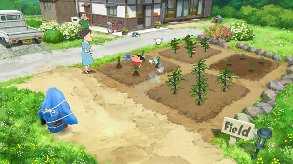 Игра Shin chan: Shiro and the Coal Town, скриншот
