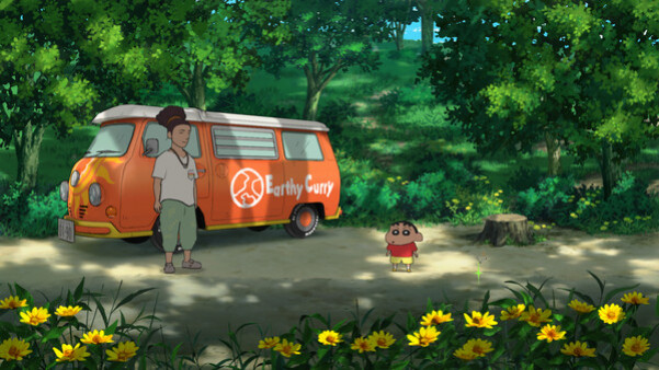 Игра Shin chan: Shiro and the Coal Town, скриншот