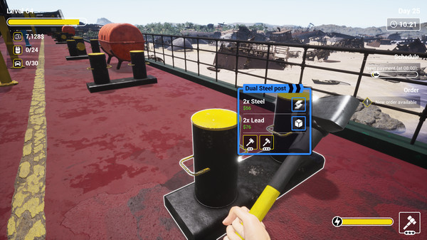 Игра Ship Graveyard Simulator, скриншот