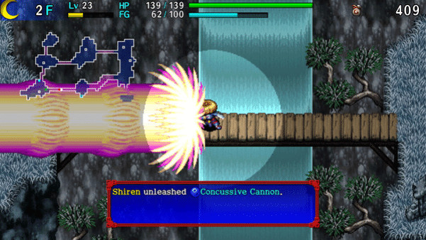Игра Shiren the Wanderer: The Tower of Fortune and the Dice of Fate, скриншот