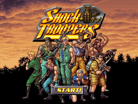 Игра SHOCK TROOPERS, скриншот
