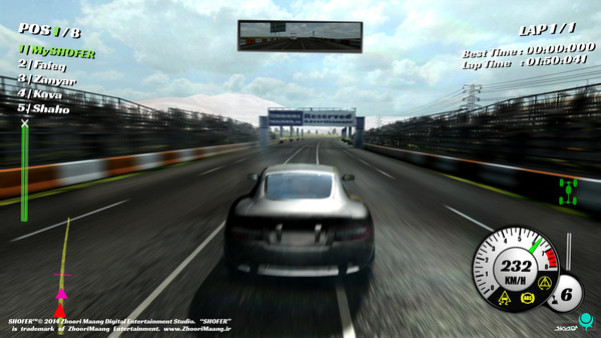 Игра SHOFER Race Driver, скриншот
