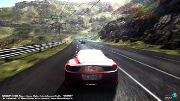 Игра SHOFER Race Driver, скриншот