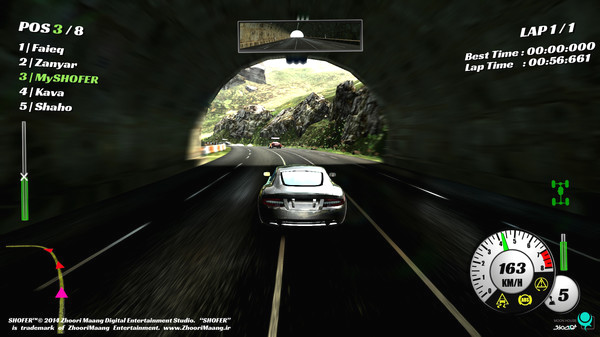 Игра SHOFER Race Driver, скриншот