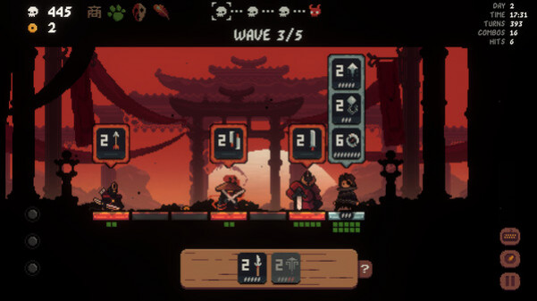 Игра Shogun Showdown, скриншот