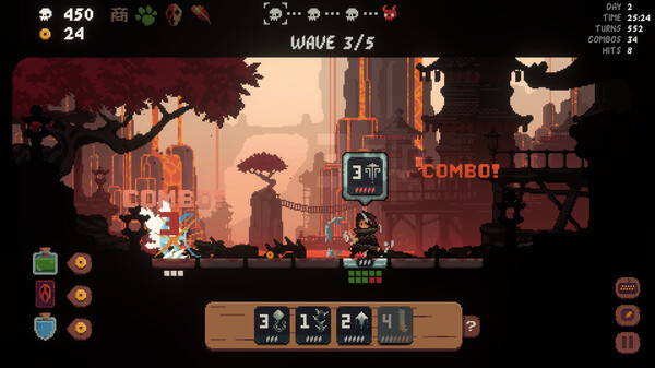 Игра Shogun Showdown, скриншот