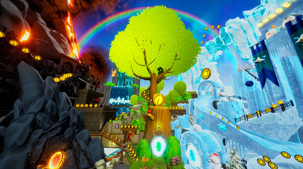 Игра SHOOTING STAR VR, скриншот