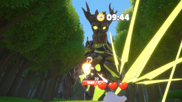 Игра SHOOTING STAR VR, скриншот