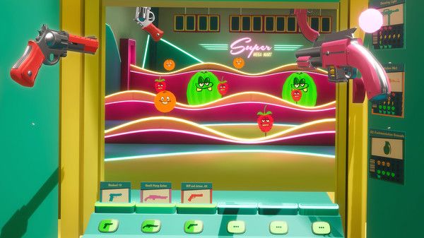 Игра Shooty Fruity, скриншот
