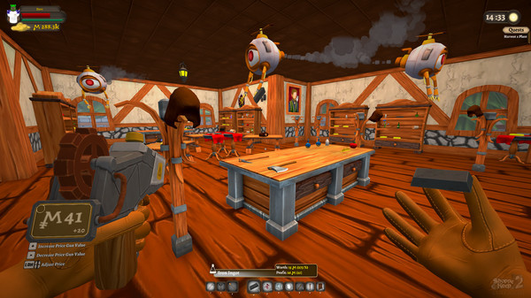 Игра Shoppe Keep 2 - Кооперативная онлайн-RPG от первого лица с открытым миром и менеджментом ресурсов, скриншот
