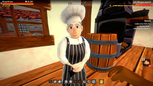 Игра Shoppe Keep 2 - Кооперативная онлайн-RPG от первого лица с открытым миром и менеджментом ресурсов, скриншот