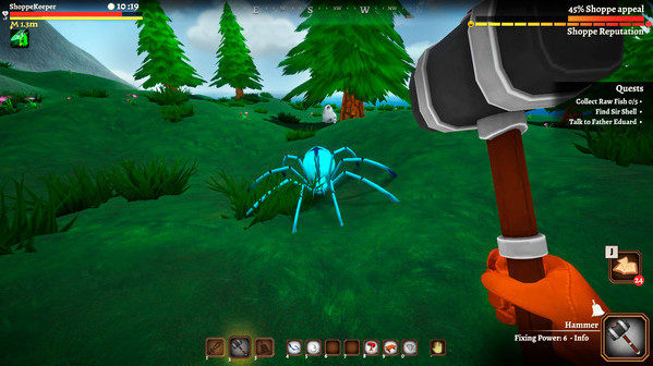 Игра Shoppe Keep 2 - Кооперативная онлайн-RPG от первого лица с открытым миром и менеджментом ресурсов, скриншот