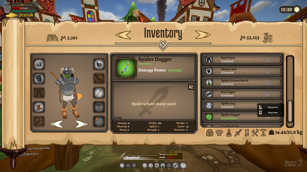 Игра Shoppe Keep 2 - Кооперативная онлайн-RPG от первого лица с открытым миром и менеджментом ресурсов, скриншот