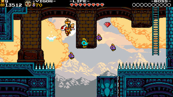 Игра Shovel Knight: King of Cards, скриншот