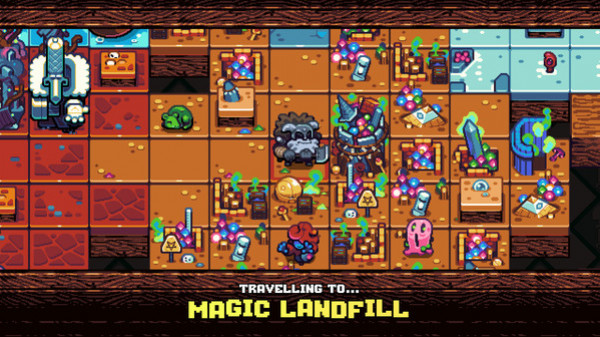 Игра Shovel Knight Pocket Dungeon, скриншот