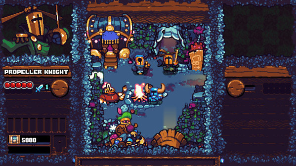 Игра Shovel Knight Pocket Dungeon, скриншот
