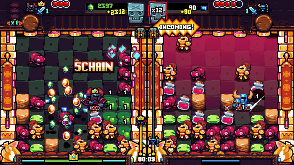 Игра Shovel Knight Pocket Dungeon, скриншот