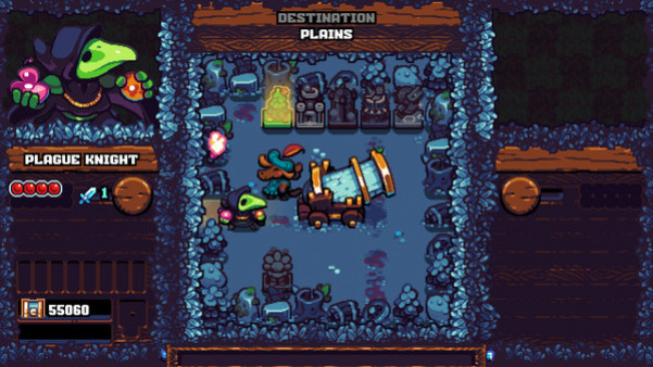 Игра Shovel Knight Pocket Dungeon, скриншот