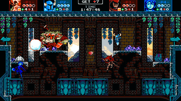 Игра Shovel Knight Showdown, скриншот