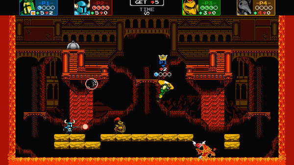 Игра Shovel Knight Showdown, скриншот
