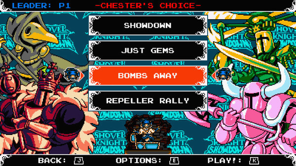 Игра Shovel Knight Showdown, скриншот